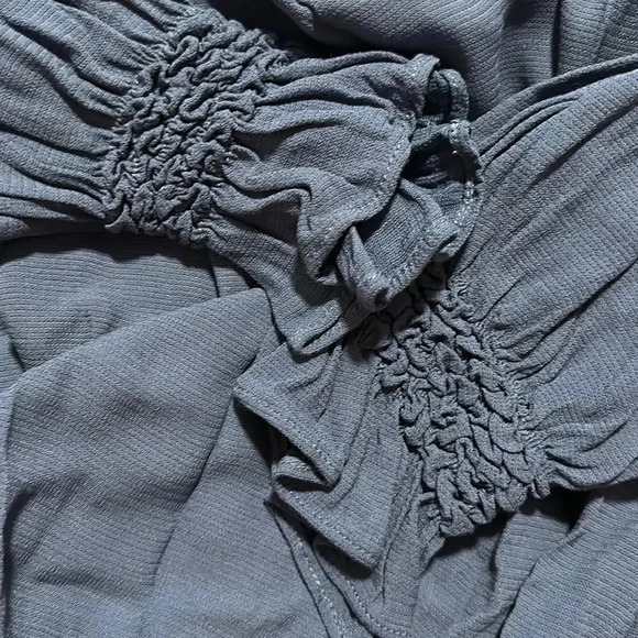 Maje Dress Blue Realiste Crape Shift Dress Size Small - Picture 16 of 16